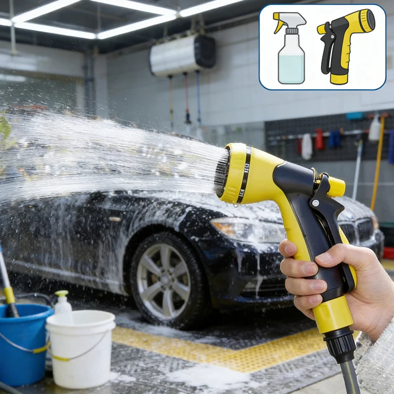 25/50/75/100 FT Gardening Magic Hose, High-Pressure Water Gun, Multiple Spray Modes, Garden Water Pipe, Irrigation Tools