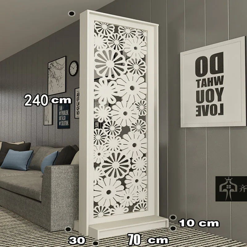 Living room screen simple modern fashion screen creative partition decorative cabinet simple living room room double-sided movem