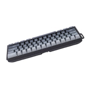61 Keys Wired Gaming Keyboard 60 Percent RGB Backlit Compact Gaming Keyboard with Lanyard for Laptop PC 61 Keys Gaming Keyboard