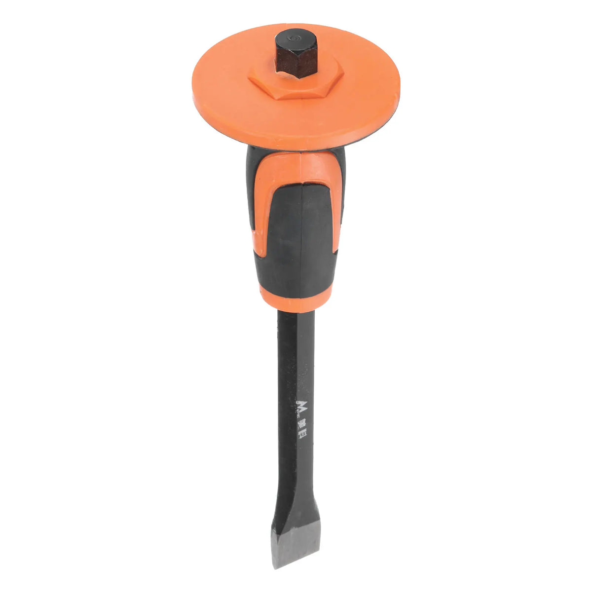 Masonry Chisel 9.8" 11.8" Pointed Head Rock 9.7" 11.4" Flat Head Rock Concrete Mortar Stone Brick Chisel with Hand Guard