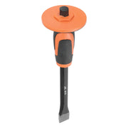 Masonry Chisel 9.8" 11.8" Pointed Head Rock 9.7" 11.4" Flat Head Rock Concrete Mortar Stone Brick Chisel with Hand Guard