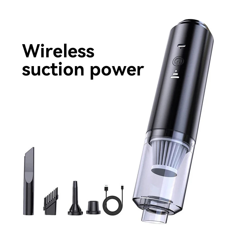 Dust Collector Smart Wireless Portable Vacuum Cleaner Powerful Suction electric Home Cleaning Car Vacuum Cleaner 2025 NEW
