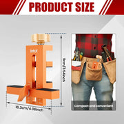 Woodworking Cabinet Door Installation Jig,Door Panel Installation Rebounding Device Drilling Tool 2 in 1 Quick Positioning Tool