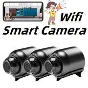 Mini WiFi Hidden Camera with Stand - 1pc, Compact 1080p Surveillance Cam, USB-Powered, Non-Waterproof, Ideal for Home, Office
