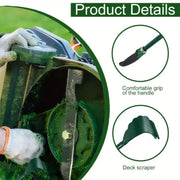 Heavy Duty Lawn Mower Cleaning Tool Iron Construction Garden Tool Garden Scraper Kit 1 Piece Lawn Mower Cleaner Trimmer Cleaning