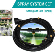 Garden Irrigation Misting System Kit Gardening Farms Public Green Spaces Flexible and Easy To Install Garden Irrigation Solution