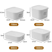 Large Capacity Food Storage Box Useful Plastic Moisture-proof Vegetables Food Container Fresh-keeping Fridge Organizer