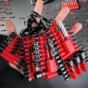 Professional Screwdriver Bits Set Strong Magnetic Rubber Sleeve Storage Screwdriver Head Set Multiple Specifications Tools Parts