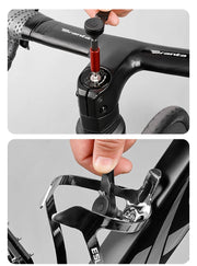 12-In-1 Bicycle Multitool Bike Ratchet Wrench Set Two-Way MTB Bike Hand Allen Key Tools Quick Release Ratchet Wrench Gadgets