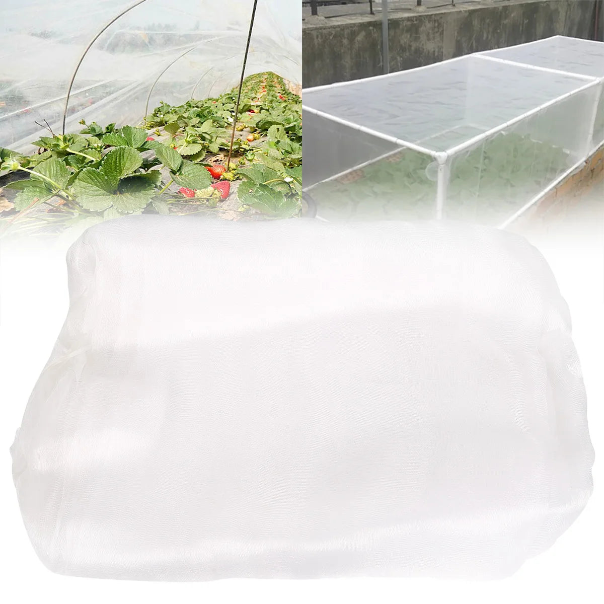 Garden Insect Protection Net Garden Vegetable Heavy Duty Woven Mesh Pests Control Anti-Bird Supplies Protecting Plants Fruits