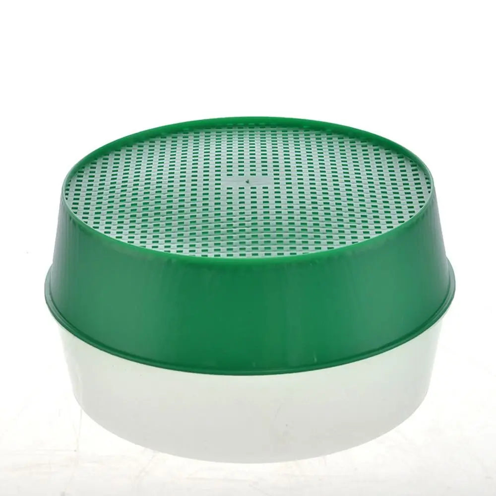Garden Sifter Green Garden Sieve Portable Washable Soil Sieve Plastic Rock Sifter Home Planting Green