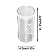 Large Capacity Kitchen Food Storage Canisters Transparent Sealed Grain Fresh Preservation Box Household Plastic Cereal Jars