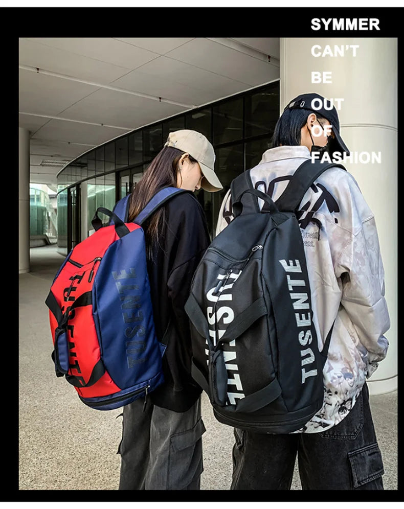 Sport Gym Bag Women Fitness Backpack Large Waterproof Multi-Functional Shoes Warehouse Men Travel Pack Sportsbag Shoulder Bag