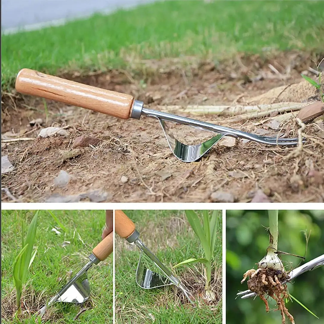 Garden Manual Weewer Manual Tools Manual Root Hoist Handle Weding Tools Gardening Bonsai Transplant Tool