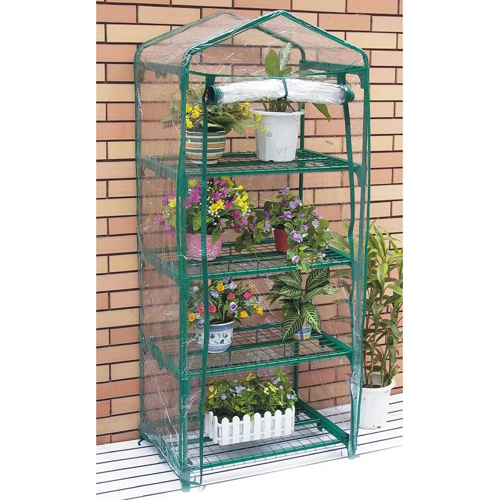 3/4/5 Tiers Garden Greenhouse Cover Plant Flower Growth House Heat Retaining PVC Waterproof Cover Garden Wear-resistant