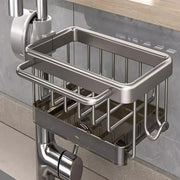 Kitchen Sink Faucet Storage Rack Dishwasher Vegetable Sink Supplies Household Drain Basket For Bathroom Gadget