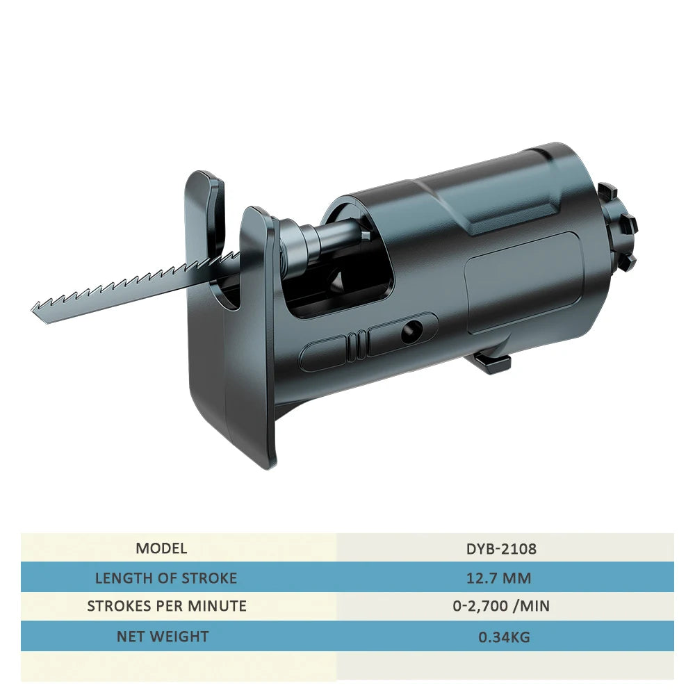 Brushless Electric Treasure Multitool Tools Screwdriver Wrench Impact Drill Polisher Reciprocating Saw Polisher Power Accessory