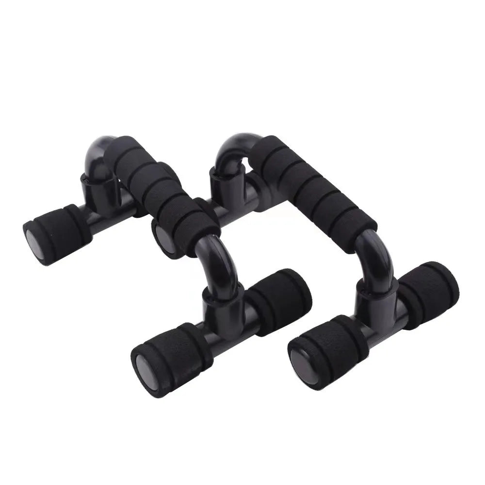 1Pair Portable Muscle Training Fitness Equipment Anti Skid Foam Handle Push Up Support Comfortable Household Fitness Equipment