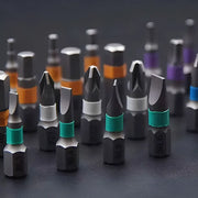 Household screwdriver set, 40-in-1 multi-functional high-hardness tool set, no electricity required, with detachable T-handle.