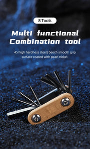 Multifunctional Bike Repair Tools 8 In 1 Road Bicycle Allen Wrench High Strength Steel MTB Tools Bike Accessories