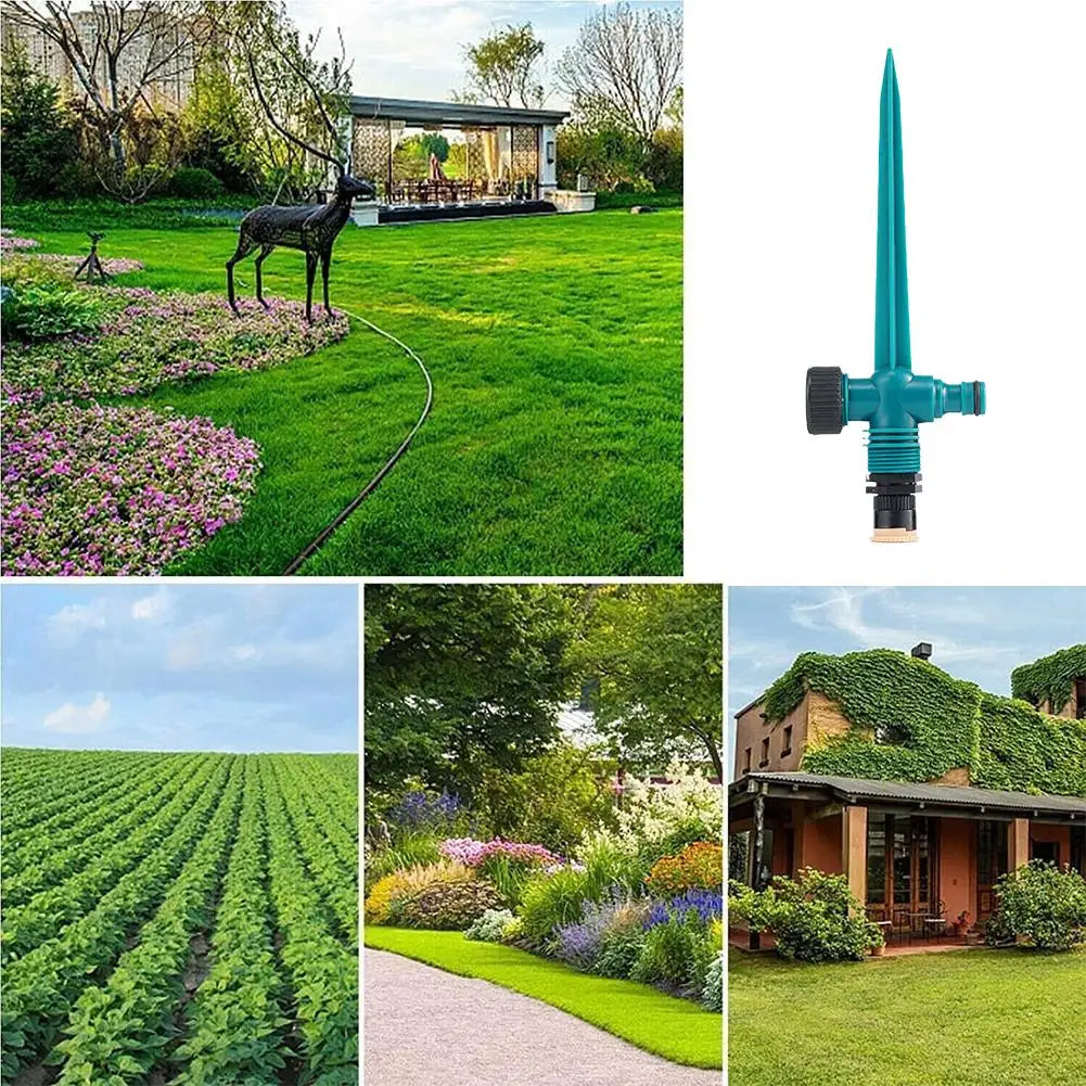 Garden Sprinkler 360° Rotation Irrigation Watering System Plant Watering Sprinkler For Agriculture Lawn Farm Greenhouse