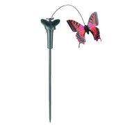 Garden Decoration Solar Powered Dancing Fluttering Butterflies Flying Humming Bird Garden Yard Outdoor Home Decoration Farmland