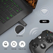USB Adapter For Xbox One S X Elite Windows PC Receiver 1st or 2nd Game Console Joystick Gamepad Controller Accessories