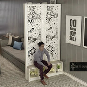 Living room screen simple modern fashion screen creative partition decorative cabinet simple living room room double-sided movem