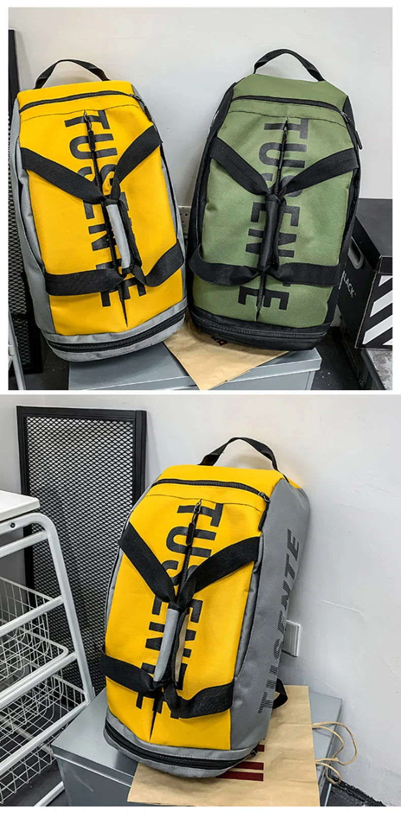 Sport Gym Bag Women Fitness Backpack Large Waterproof Multi-Functional Shoes Warehouse Men Travel Pack Sportsbag Shoulder Bag