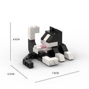 Cats Toys Model Kit For Animal Toy For Children Craft Toys Montessori Block Assembling Kid Gift Building Blocks