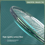 27 Inch Professional Tennis Racket Carbon Fiber All-In-One Design for Competition Training