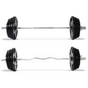 Fitness Weight Lifting Training Adjustable 20kg 50 Kg Weights Barbell Set