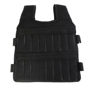 3/15/50kg Loading Weight Vest Adjustable Weighted Training Exercise Waistcoat Jacket Sand Clothing for Running Fitness Equipment