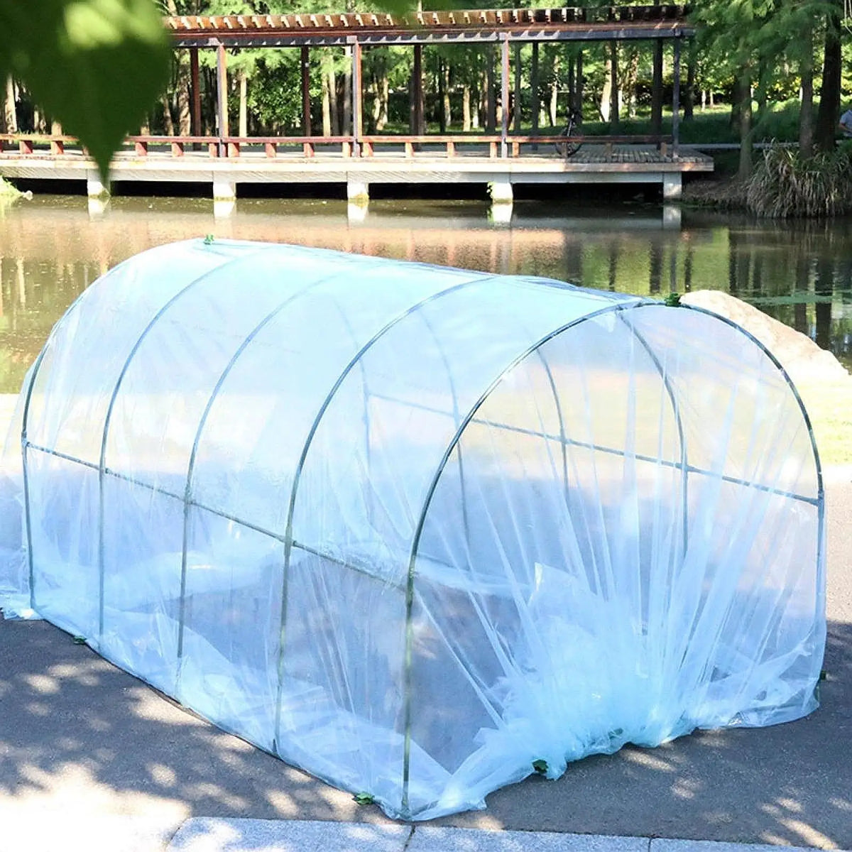 Garden Greenhouse Nursery Plant Cover Tent Fruit Flowers Growing Protection Easy Installation for Home Patio Outside Backyard