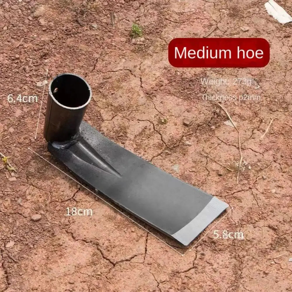 Agricultural Tools Manganese Steel Garden Hoe Anti-Rust Durable Agricultural Rakes Manual Weeding Hoe Collect Weeds