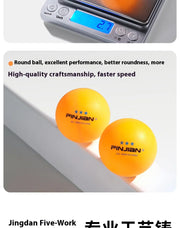 6-Pack 10-Pack 60-Pack Professional Table Tennis Balls for Training And Competition Indoor & Outdoor Sports Equipment