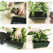 Garden Outdoor Plant Wall Flower Pot Container Wall Hanging Vertical Green