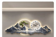 Living Room Wall Clocks Art Mural Luxury Large Aesthetic Modern Wall Watch Creative Large Silent Reloj De Pared Home Decoration