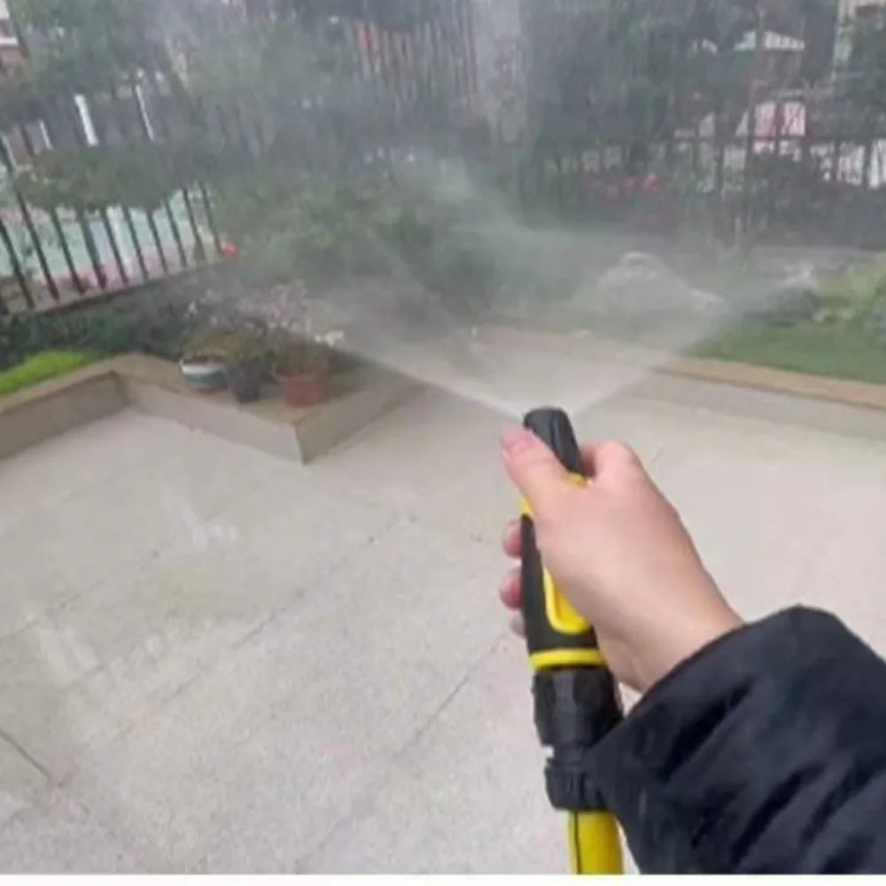 Gardening Tools Adjustable High Pressure Nozzle Portable Pipe Fittings Car Cleaning Tool Plastic Hose Nozzle Garden Irrigation