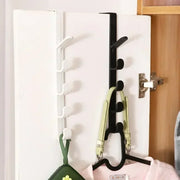 Plastic Hook Cabinet Door Hanging Rack Gadgets Holders Desk Shelves Kitchen Utensils Storage Organizer Bathroom Accessories