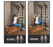 Home Fitness Equipment Indoor Training rib Frame, Climbing and Dance Room, Leg Pressing Stretching, Single Parallel Bar