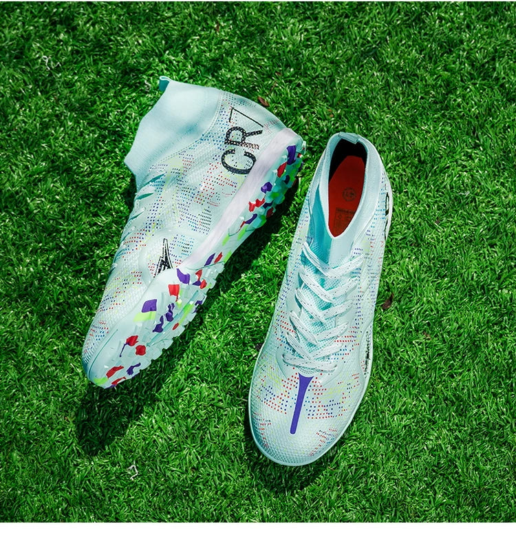 New Men Soccer Shoes Society Cleats Professional Football Boots Indoor Fast Football Field Boots Sneaker Boy Original Training