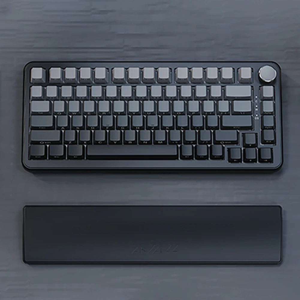 Gaming Keyboard Wrist Rest Pad Ergonometric Memory Foam Anti-Slip Rubber Stable Base Palm Rest 81 Keys Keyboard Hand Support