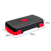Fitness Pedal Stepper Cardio Pedal Exerciser Non-slip Stable 200KG Load-bearing Home Gym Exercise Portable Fitness Equipment