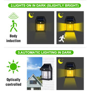 Powerful Outdoor Solar Lamp Garden Solar Powered Streetlight Outdoor Lights Waterproof Light Led Lighting External Decoration