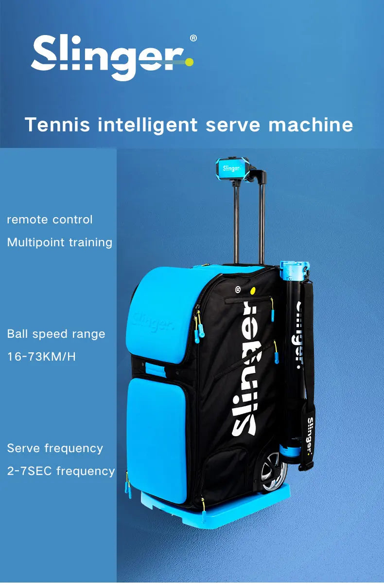 Tennis Serve Machine Accompanying Training Device Assisting Single Player Throwing Practice