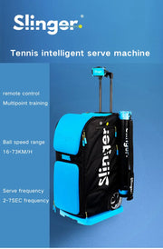 Tennis Serve Machine Accompanying Training Device Assisting Single Player Throwing Practice