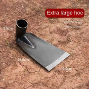 Gardening Tools Manganese Steel Garden Hoe Anti-Rust Manual Weeding Hoe Durable Weeding Removal Tool Garden Yard Farm