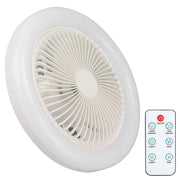 Smart Ceiling Fan 30W  Fans With Lights Remote Control Bedroom Decor Ventilator Lamp Air Invisible Blades Silent for Living Room