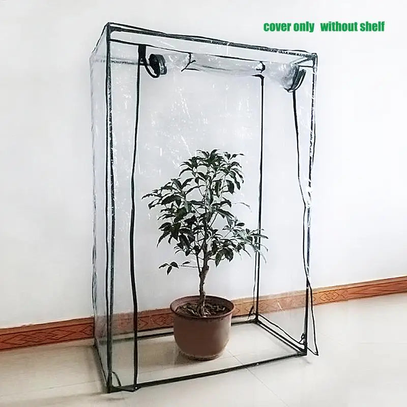 Greenhouse PVC Plant Cover Long Lasting Plant Cover Waterproof UV Resistant Garden Tent Cover Plant Guard for Vegetables Fruits
